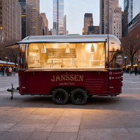 Nouvelle conception de camion de nourriture shawarma, camion de crème glacée, tacos, frites, pommes de terre au four, cuisine mobile, remorque de nourriture à vendre au Canada