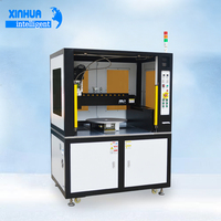 Table d'indexage rotative, machine de distribution de colle à 3 axes avec rideau lumineux de sécurité pour travail multi-stations