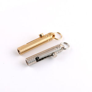 Porte-clés couteau de poche à ressort Tang Sanjiang en laiton pour ouvrir les colis, artisanat et bijoux DIY - Product Image 5