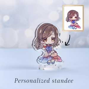 Standee en acrylique personnalisé, standee en acrylique anime personnalisé, décoration <span class=keywords><strong>de</strong></span> bureau personnalisée, souvenir, cadeau - Product Image 2