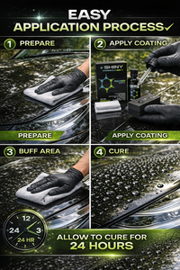 SHINYFORMULA Producto Premium para el Cuidado del Automóvil, Revestimiento de Polisilazano Rejuvenecedor para una Protección de Pintura Duradera de 9 Años - Product Image 4