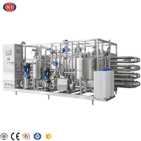 Stérilisateur Uht de pasteurisateur de boisson tubulaire de 6000 l/h pour la boisson alimentaire liquide