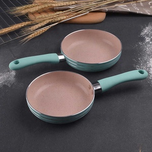 12cm Mini McRib omlet Pan pembe yeşil mavi Pan çocuklar mutfak DIY - Product Image 4
