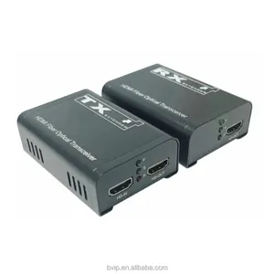 High Quality 3-20KM HD Audio Extender 1920x1080P 60Hz Optical Fiber SC SF Connection Video Receiver Transmitter