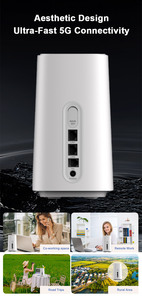 OEM nhà sản xuất của 5g CPE với siêu tốc độ nhanh <span class=keywords><strong>Wifi</strong></span> 6 ax3000 5g Gateway 1ge LAN + 1rj11for fwa mạng - Product Image 3