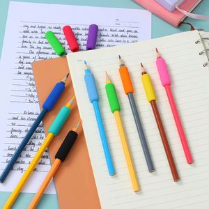 Poignées ergonomiques en mousse de silicone pour crayons, outil de correction de posture pour enfants, entraîneur d'écriture, fournitures de bureau et scolaires - Product Image 4