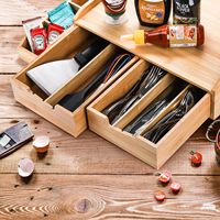 Organisateur de rangement pour dosettes de café, support pour capsules de café, boîte à sucre, présentoir à thé, boîte de rangement pour sachets de thé