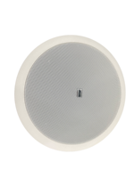 Haut-parleur encastré ABS P-108A 8 pouces 40W, sensibilité 88 dB pour musique d'ambiance, haut-parleur de plafond, système audio professionnel de haute qualité