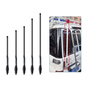 เสาอากาศออฟโรด4x4 UHF UHF V/U ดูอัลแบนด์4G CB 27MHz 477MHz PL259 FME-FME-FEMALE smas-MALE SUV เสาอากาศไฟเบอร์กลาสแบบเคลื่อนที่ - Product Image 3