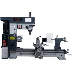 TC-WBP800 31" 3/4 HP Multi-purpose Machine Manual Metal Lathe Drill Mill Combo Lathe/ Mill