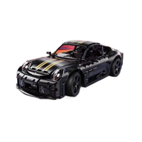 CaDA 63006 RUF GT 1:10 Blocs de construction 1655 pièces Modèle de voiture mécanique Prêt pour la mise à niveau RC Logo personnalisé Vente en gros