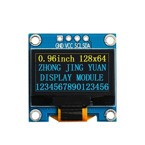 โมดูลจอแสดงผล OLED ขนาด 0.96 นิ้ว 128x64 พร้อมไดรเวอร์ IC รุ่น SSD1315 อินเทอร์เฟซ IIC จอแสดงผล OLED ขาวดำ พร้อมแผงวงจร PCBA - Product Image 1