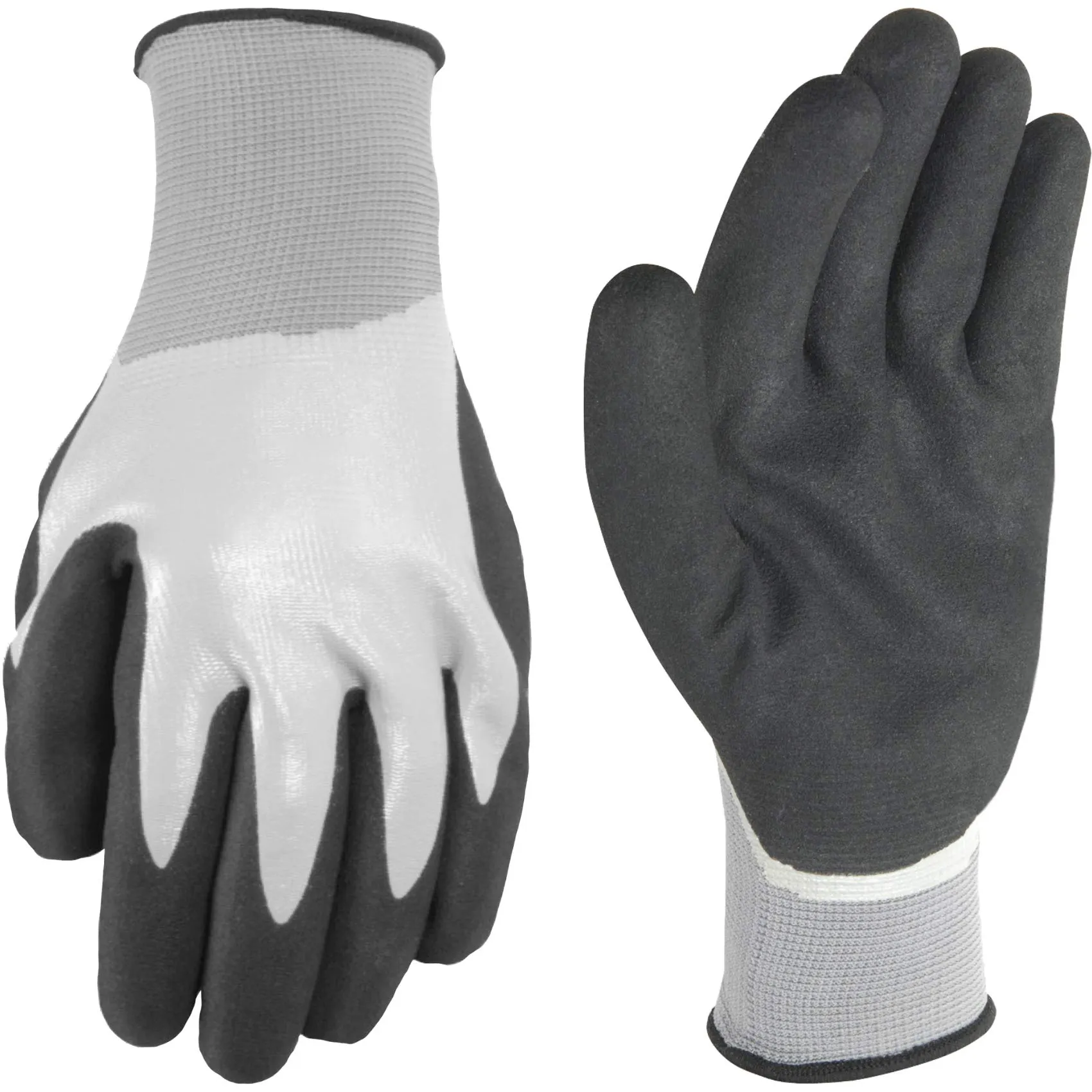 Protective Hand Approved CE 3121x Foam Nitrile Coated Safety Works Industrial Latex Powder Free Anti Static Fabric Work Gloves