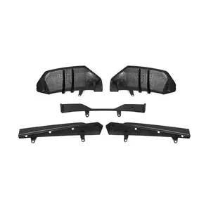 Alerón Trasero de Repuesto Directo de Fibra de Carbono Real Brillante con Tejido Twill 3x3 para BMW Serie 5 G68 2024-IN Estilo MP, Juego de 5 Piezas - Product Image 4
