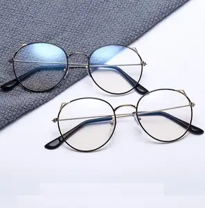 Vente en Gros de Lunettes d'Ordinateur Anti-Lumière Bleue Monture de Lunettes Hommes Femmes Montures de Lunettes Unisexe Lunettes de Luxe Tendance