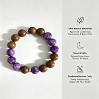 Bracelet Énergétique aux Perles de Médecine Traditionnelle Chinoise pour Amateurs de Yoga, Soulagement de la Fatigue, Vente en Gros, pour la Relaxation Quotidienne