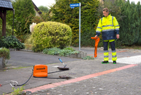 SEWERIN UT9100 Localisateur de canalisations et de câbles souterrains, localisateur multifréquence pour la détection de canalisations de gaz, d'eau et de câbles enterrés