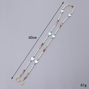 Perle universelle coque de <span class=keywords><strong>téléphone</strong></span> <span class=keywords><strong>bandoulière</strong></span> lanière perle <span class=keywords><strong>bandoulière</strong></span> <span class=keywords><strong>téléphone</strong></span> lanière <span class=keywords><strong>bijoux</strong></span> perlé <span class=keywords><strong>téléphone</strong></span> chaîne Bling mode - Product Image 6