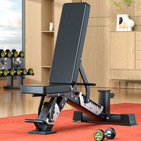 Banc de musculation réglable et banc à haltères pour salle de sport à domicile, banc romain pour haltères, banc d'assistance pour abdominaux et banc pour développé couché
