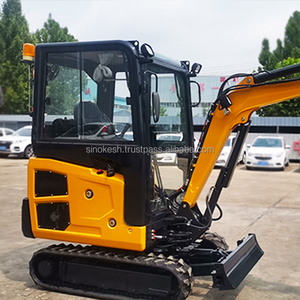 Venta directa de fábrica Hidráulica 2 toneladas Mini máquina de excavación Excavadora 2000kg de peso con cabina adecuada para muchas ocasiones - Product Image 2