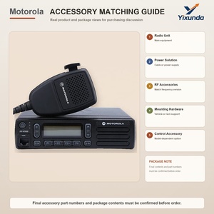 Radio Móvil Digital Motorola DM2600 VHF o UHF, 160 Canales, IP54, Audio Inteligente Analógico DMR para Comunicación <span class=keywords><strong>de</strong></span> Flotas Empresariales - Product Image 5