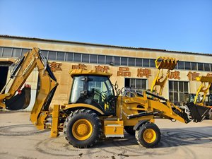 รถแบคโฮและรถขุดด้านหน้ารถตักดินสินค้าใหม่ - Product Image 2