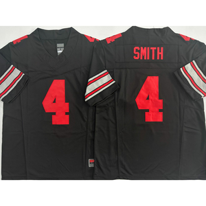 Camiseta de Fútbol Americano Cosida Limitada para Hombre, <span class=keywords><strong>Ohio</strong></span> 4 Jeremiah Smith 33 Jack Sawyer 0 OH-IO 2 Emeka Egbuka, Venta al Por Mayor - Product Image 4