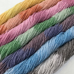 Cuentas de ópalo facetadas ojo de gato suelto 2mm 3mm 4mm collar fabricación de joyas cuentas de cristal para la fabricación de joyas - Product Image 1