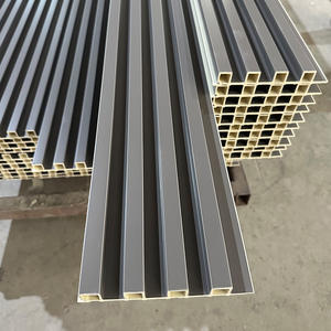 Sonsill Wholesale WPC Panel de pared acanalado laminado para material decorativo interior - Product Image 4