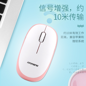 New Alliance N520 <span class=keywords><strong>Wireless</strong></span> Punk <span class=keywords><strong>Mechanical</strong></span> Feeling <span class=keywords><strong>Keyboard</strong></span> and Mouse Set Office Business Girls Retro Round <span class=keywords><strong>Keys</strong></span> <span class=keywords><strong>Keyboard</strong></span> and Mo - Product Image 5