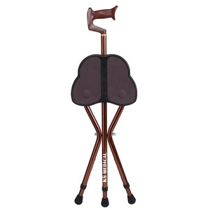 KSMED Walking Cane Chair Super Strong KSM-CS 2022 Outdoor Walking Crutch <b>Stool</b> Walking Cane Foldable Sticks - Product Image 1