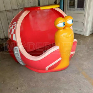 Precio de fábrica Parque de atracciones para niños Paseos Cabina de <span class=keywords><strong>Caracol</strong></span> Montaña rusa giratoria para parque infantil interior y exterior - Product Image 4
