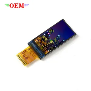 사용자 정의 작은 0.91 0.95 0.96 1.3 1.5 2.0 5.5 인치 128x64 마이크로 라운드 터치 스크린 모듈 LCD OLED 디스플레이 i2c 터치 패널