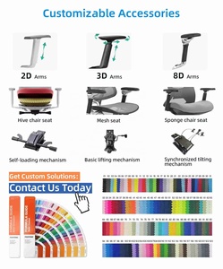 Silla de Oficina Ergonómica Directa de Fábrica con Función de Reclinación Multiposición, Sillas Ejecutivas Personalizadas X9- X9- - Product Image 2