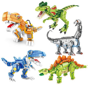 Jouets de construction de dinosaures EPT, ensemble de jouets éducatifs, briques de construction DIY, briques pour enfants - Product Image 1