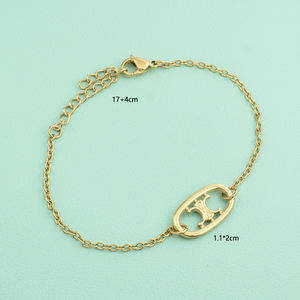 Hot Bán tối giản và thời trang đồ trang sức bằng thép không gỉ, tim có thể điều chỉnh vòng đeo tay, phụ nữ của Đảng Quà Tặng - Product Image 1