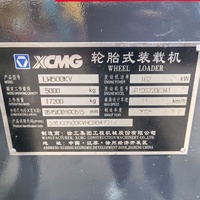 En Oferta, Cargadora de Ruedas Usada XCMG LW500KV de 5 Toneladas, Cargadora Frontal de Alta Potencia de 500KW para Minería y Construcción, Buen Precio