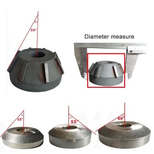 Meule diamantée pour moteur de voiture, tête de <span class=keywords><strong>rodage</strong></span> de <span class=keywords><strong>soupape</strong></span> en alliage, meule spéciale conique portative pour <span class=keywords><strong>perceuse</strong></span> électrique - Product Image 5