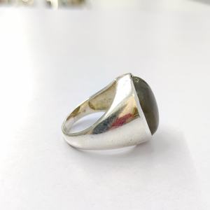 Anillo de Labradorita, Plata de Ley 925, Anillo de Piedra Preciosa, Labradorita, Colección Hecha a Mano, Anillos Finos, Joyería de Plata, Precio al por Mayor - Product Image 4