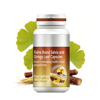 Capsules de Salvia Ginkgo Biloba en gros, 1,3 g de Tanshinone et 0,9 g de Flavonoïdes par 100 g, Complément pour la Santé Cardiovasculaire