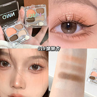 Palette de fards à paupières OEM haute pigmentation, scintillante, résistante à l'eau, couleurs variées, poudre de fard à paupières pour peaux claires, foncées et très claires