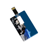 Memoria USB Personalizada con Impresión de Tarjetas de Visita, Regalo Promocional, Pendrive al por Mayor