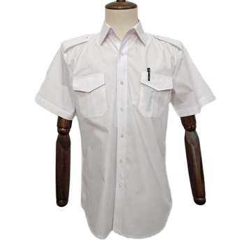 Wholesale Airline Short Sleeve Dress Shirts Pilot White Wholesale Airline Short Sleeve Dress Shirts Pilot White