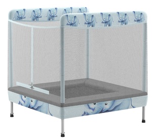 Giá rẻ gấp mini vuông trampooline trong nhà để bán - Product Image 1