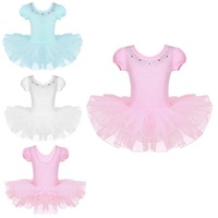3T-8(90-130) Vêtements de danse pour enfants Filles Tutu de danse pour enfants Performance Wear Competition Ballet Gymnastics Leotard Dance Dress