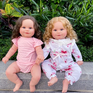 Muñeca <span class=keywords><strong>Reborn</strong></span> de Silicona Maddie de 24 Pulgadas, Realista, Suave, <span class=keywords><strong>Mini</strong></span> Modelo de Moda, Juguete para Niñas, Bebé Recién Nacido - Product Image 3