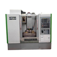 Centre d'usinage vertical CNC VMC 650 neuf, fraiseuse 5 axes BT40 haute précision, robuste, commande GSK