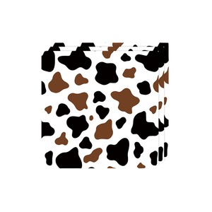Articles de fête à motif vache : Assiettes en carton, gobelets, bannières, nappes, décorations d'anniversaire – 60-80 pièces, respectueux de l'environnement - Product Image 5