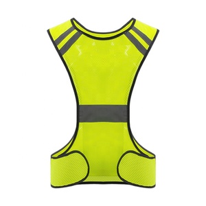ZUJA — <span class=keywords><strong>gilet</strong></span> réfléchissant à <span class=keywords><strong>LED</strong></span> Flash, sécurité de conduite pour la nuit, cyclisme, activités de plein air, lumineuse, 360 - Product Image 6