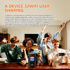 Router CPE 4G WiFi 6 OEM de Fábrica con Firewall y VPN, Batería de 3000mAh, Ranura SIM de 300Mbps y Pantalla - Product Image 6